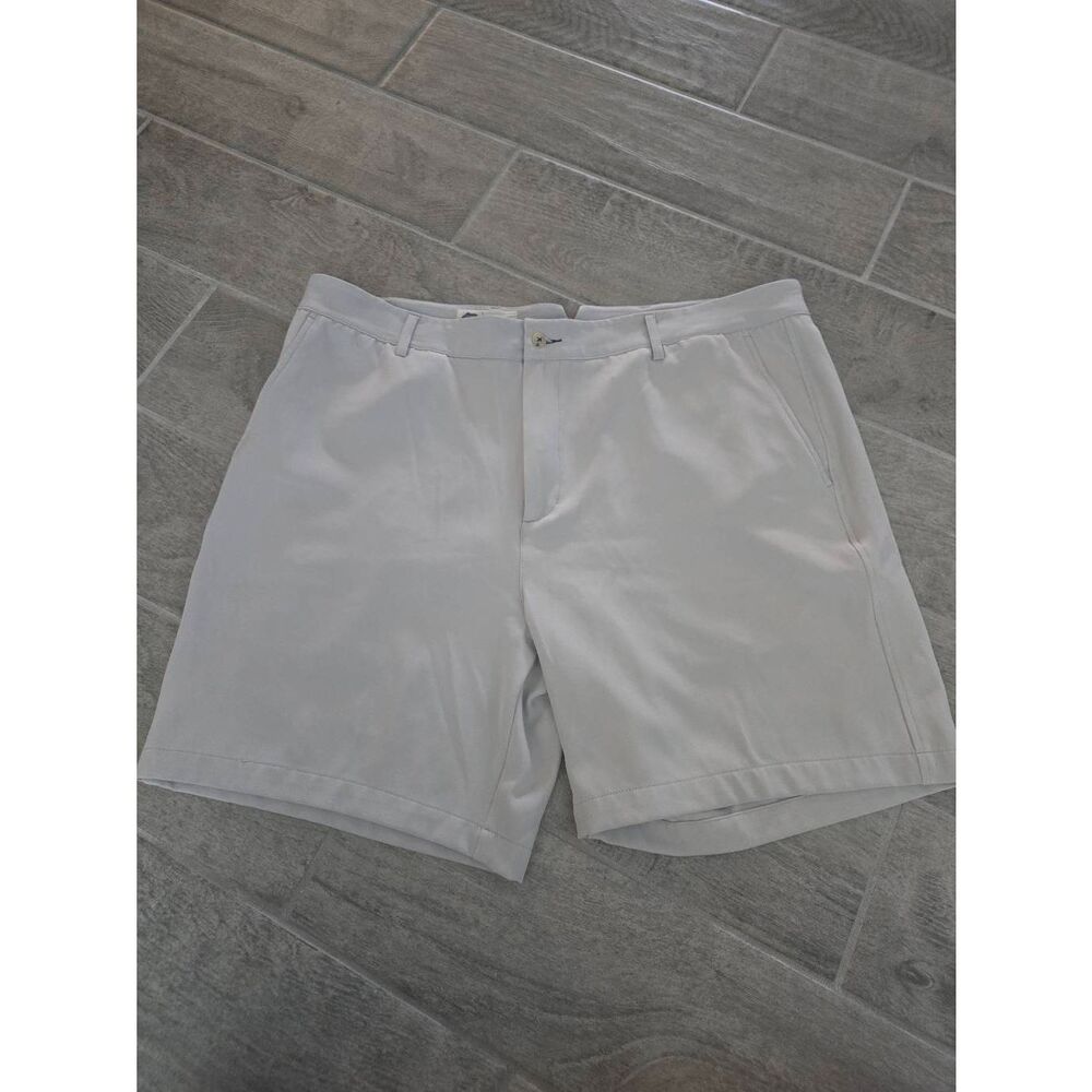 Men's Onward Reserve Gimme Performance Golf Shorts Stone- Light Gray Size 42
